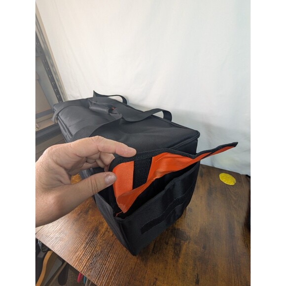 DJ Cable File Bag, Detachable Padded Bottom and Dividers, Travel Gig - Picture 10 of 15